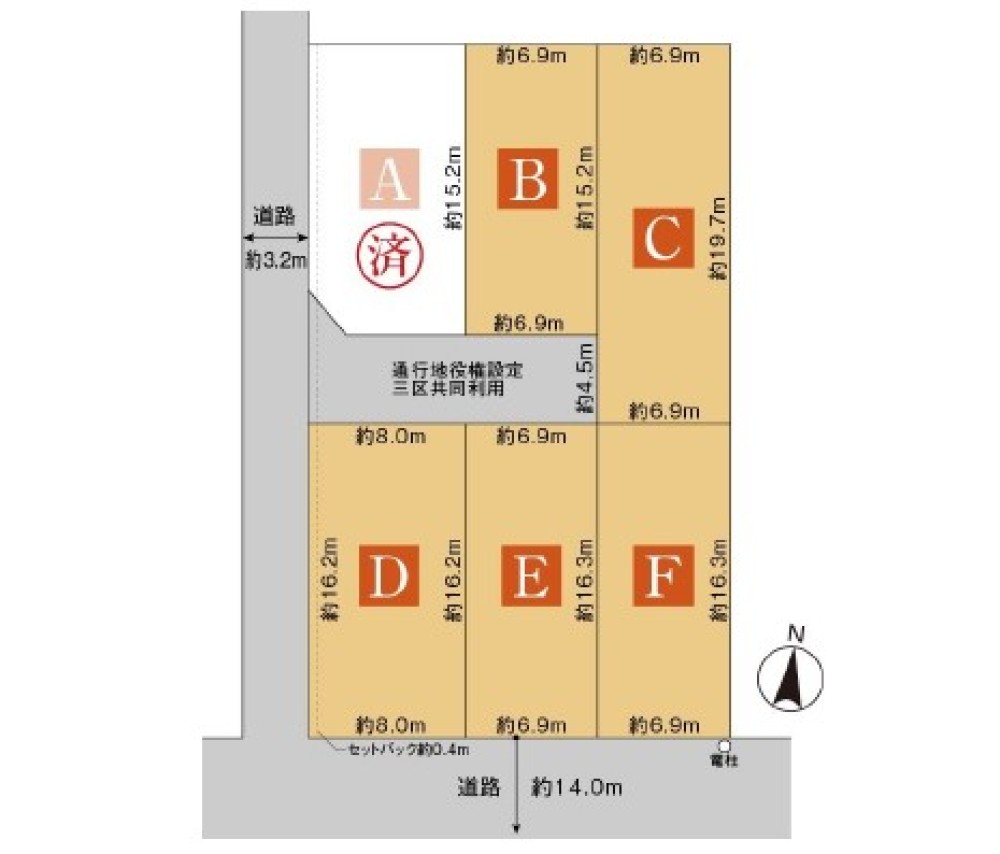 豊橋菰口　全6区画　E区画 画像6