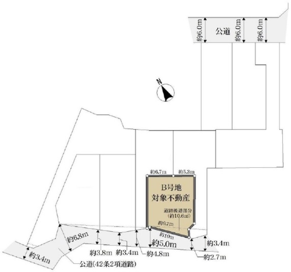 知多郡東浦町生路前田　全3区画　B区画 画像6