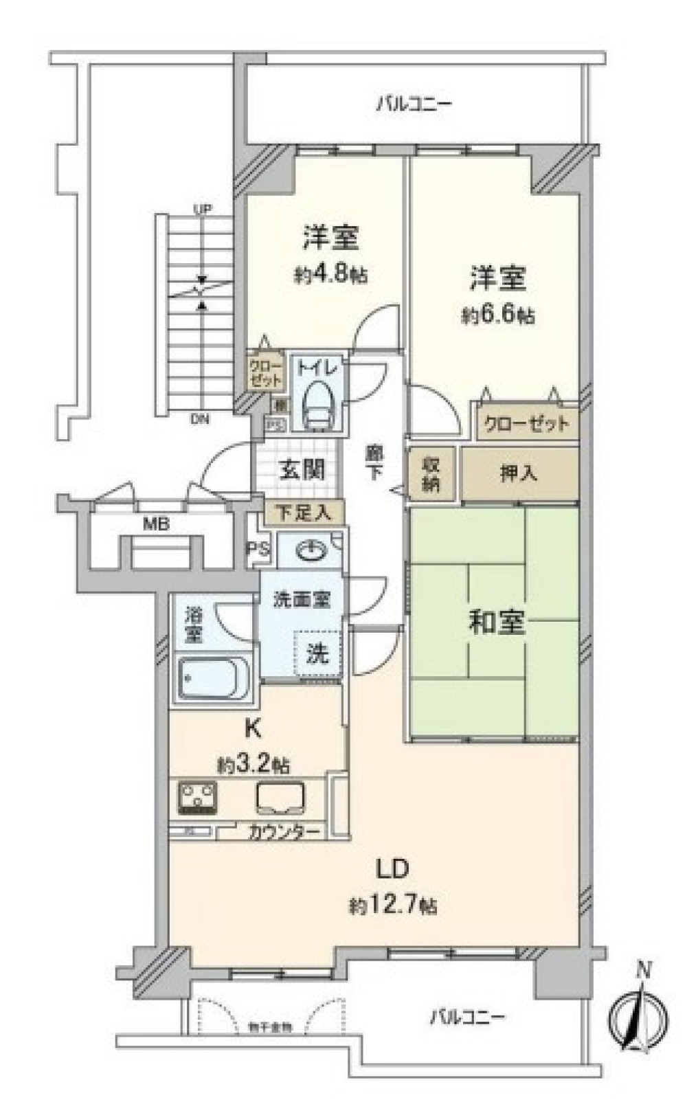 コープ野村新安城B棟 画像1