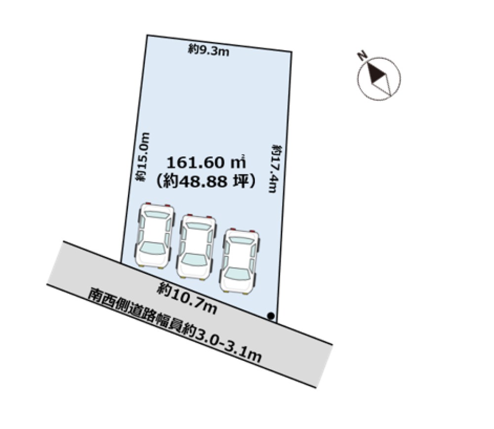 安城市福釜町Ⅵ期　全4区画　D区画 画像1