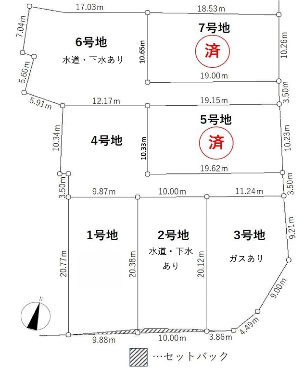 豊橋市柳生町　全7区画　3号地 画像4