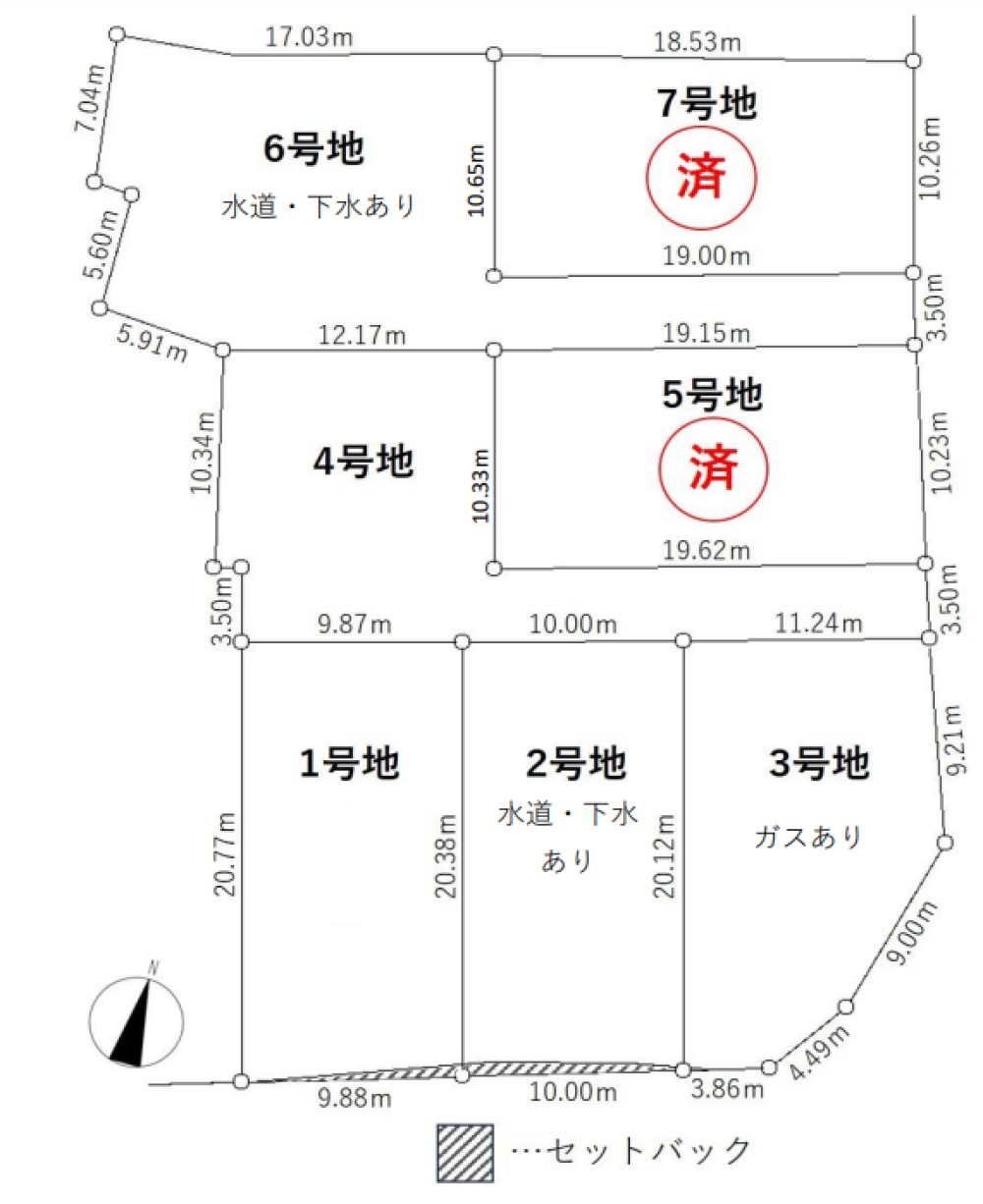 豊橋市柳生町　全7区画　6号地 画像4