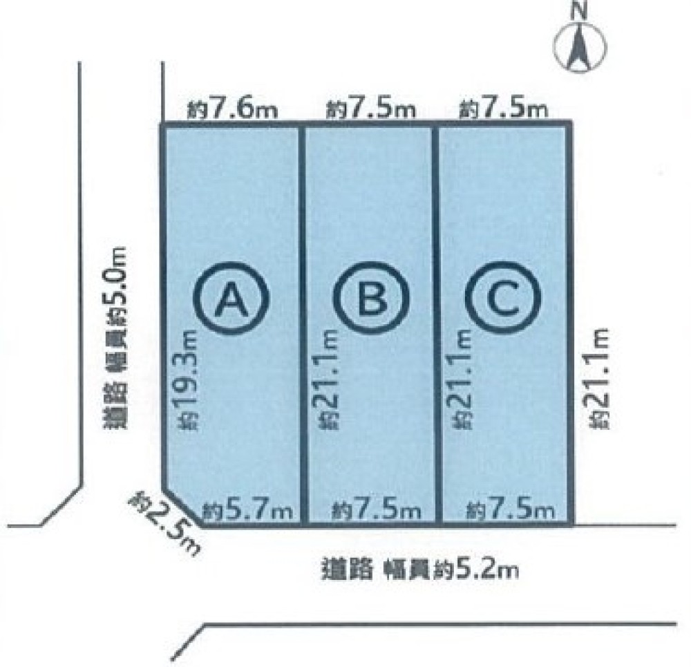 豊川市本野町　全3区画　C号地 画像6