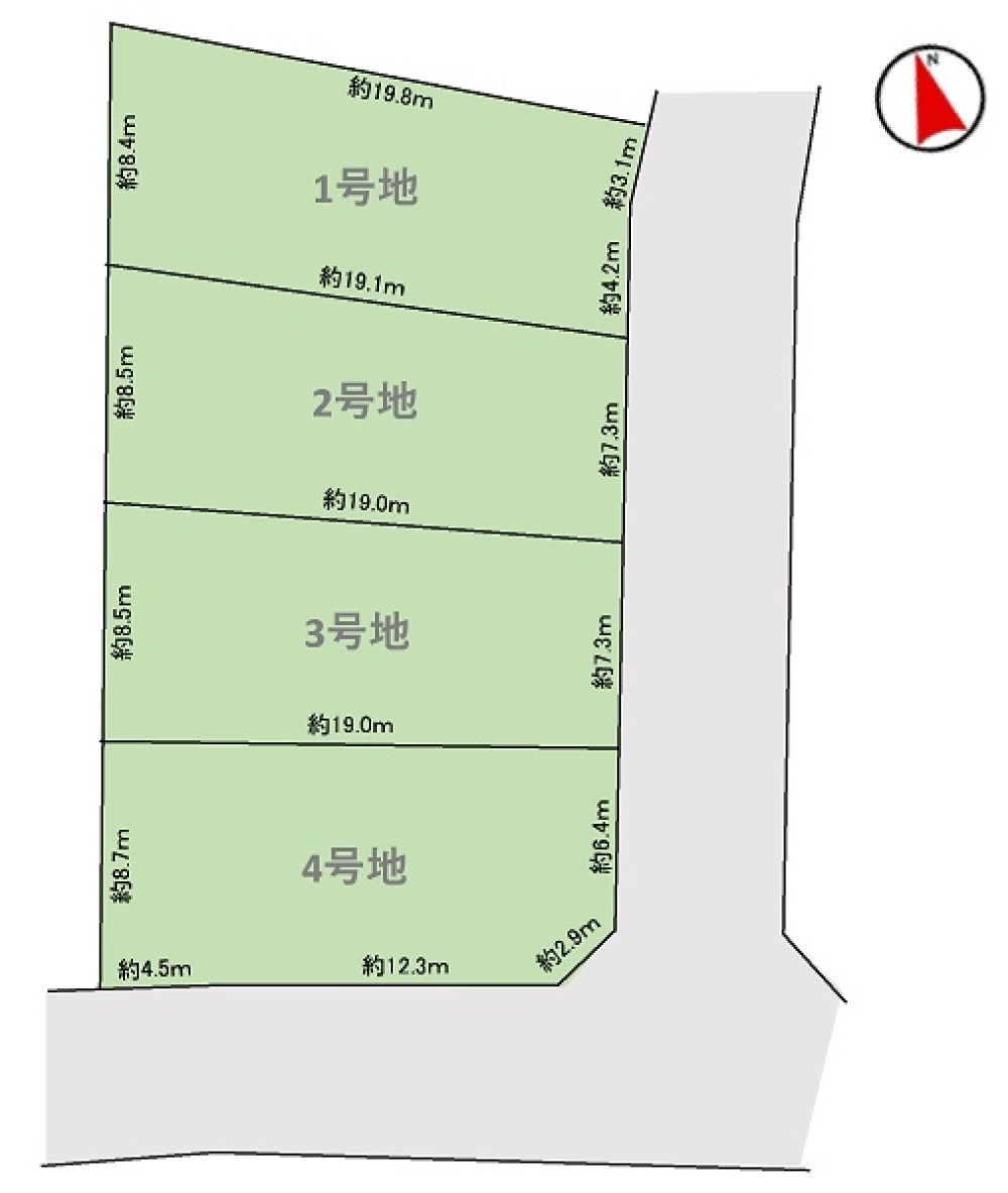 名古屋市天白区土原　3期　全4区画　3号地 画像1
