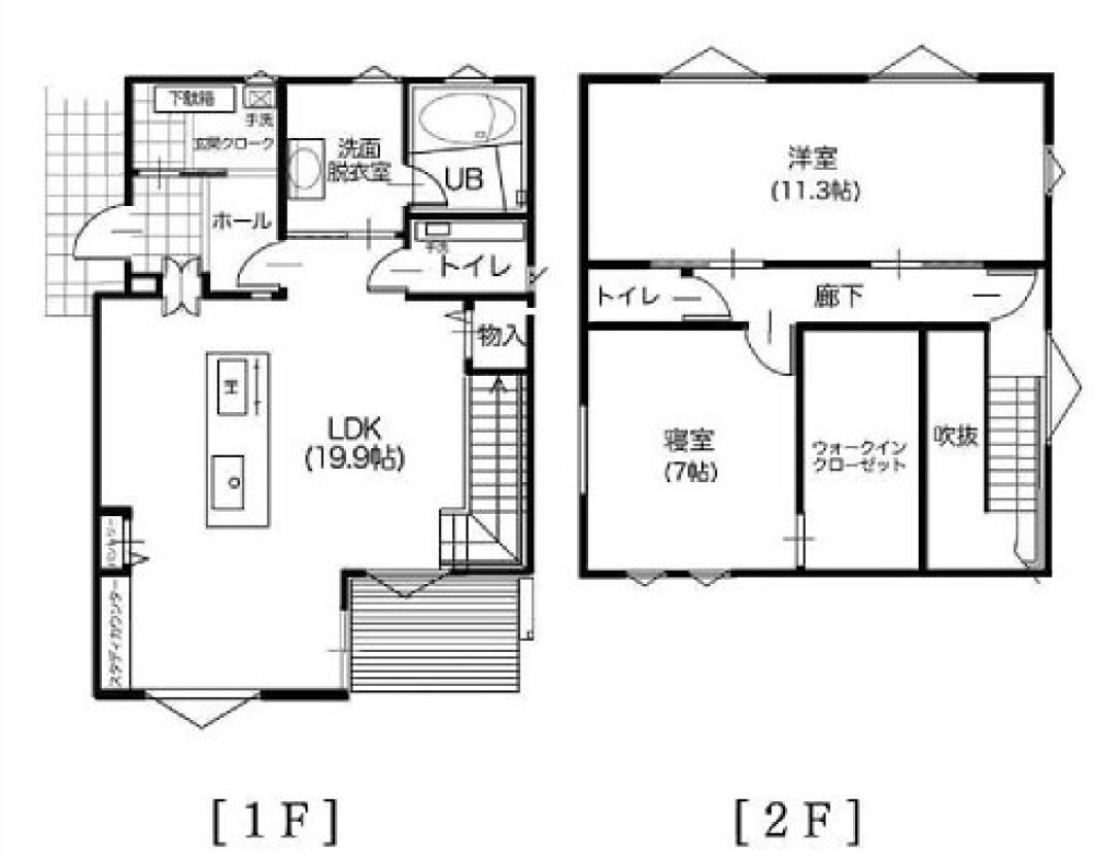 碧南市若宮町　全5棟　C棟 画像2