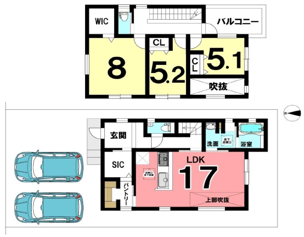 一宮市三条字郷西　全3棟　2号棟 画像18