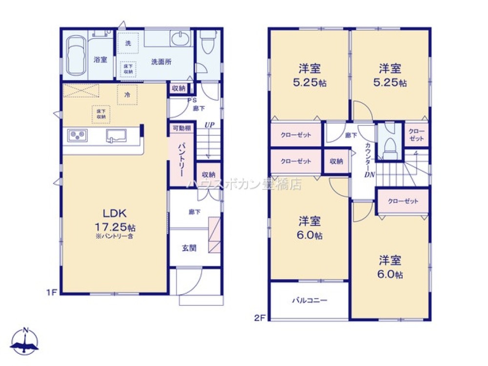 春日井市気噴町　全4棟　1号棟 画像5