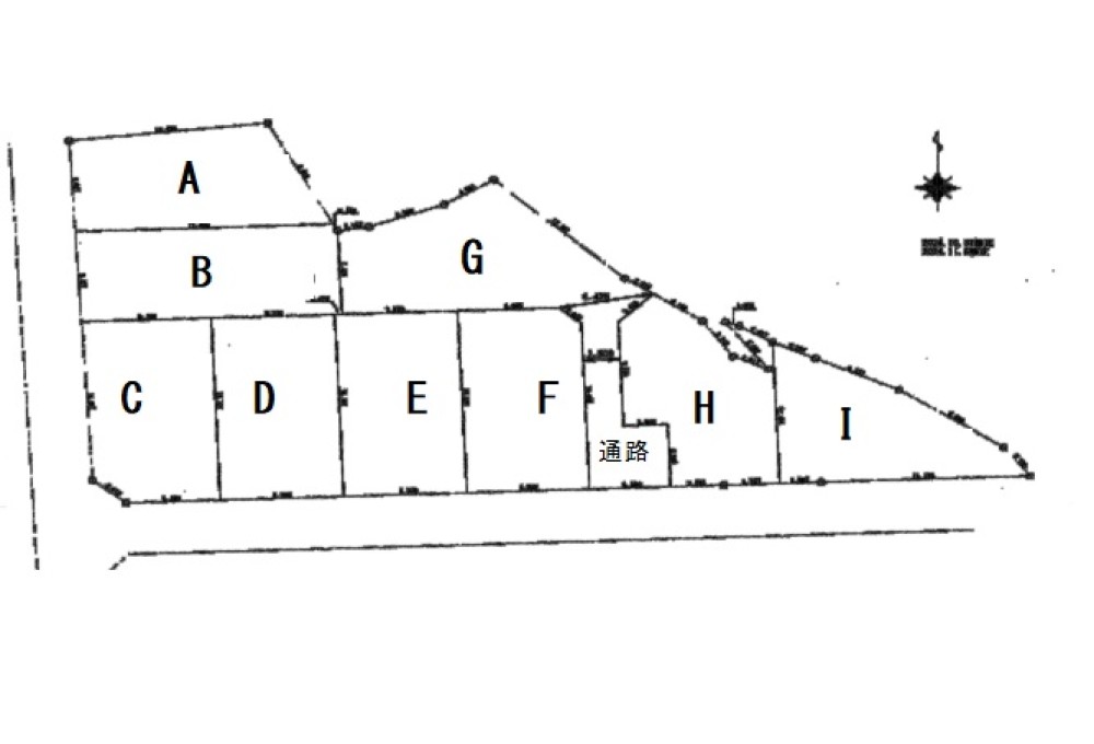 知多市八幡字半田道　全9区画　B区画 画像1
