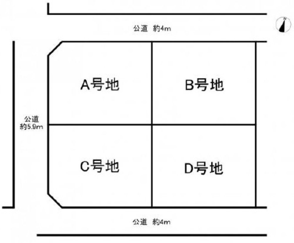 常滑市本郷町三丁目　全4区画　B号地 画像10