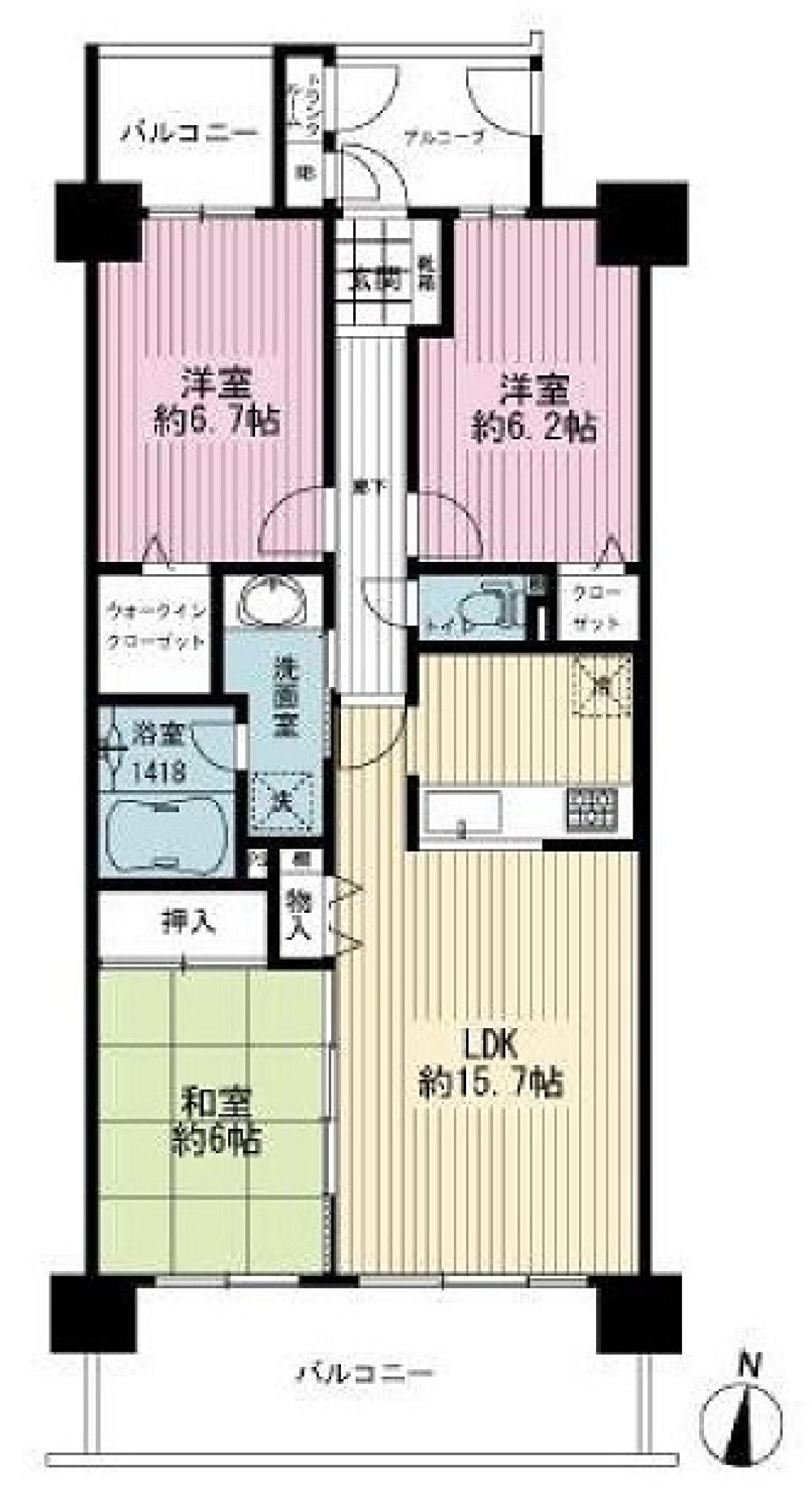 バンベール新安城 画像1