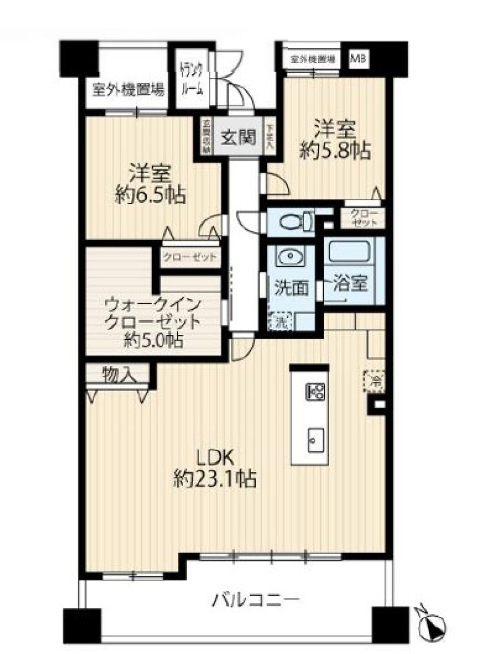 Tステージ前山グランヴィル・スール 画像1