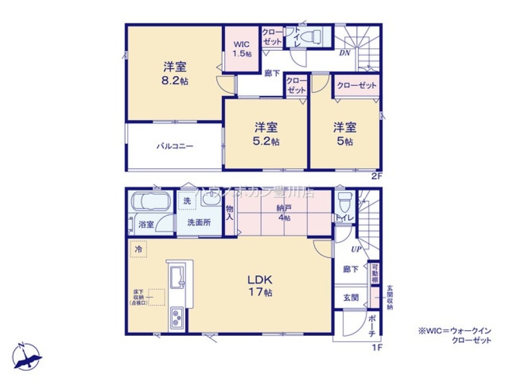 豊橋市浪ノ上町第1　全2棟　2号棟 画像6