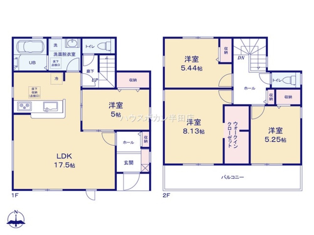 一宮市馬見塚西ノ山　全8棟　6号棟 画像4