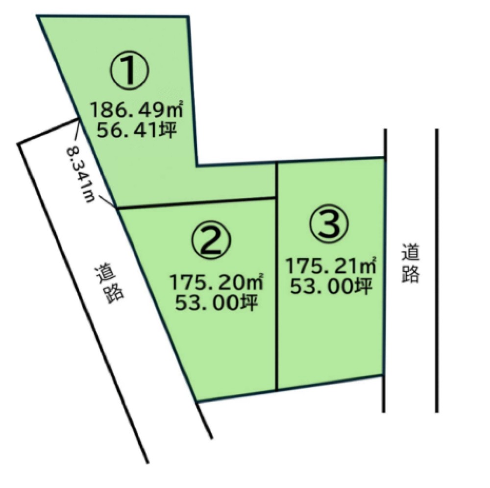 豊橋市山田二番町　全3区画　2区画 画像4