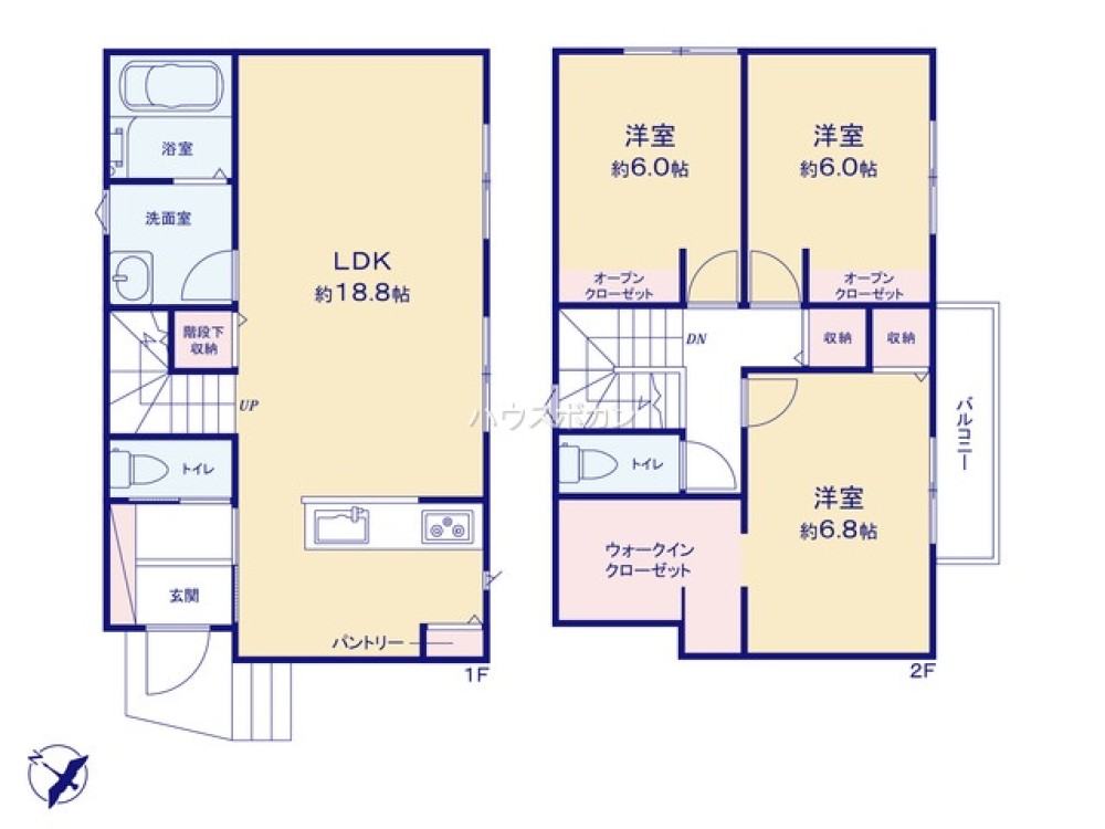 碧南市湖西町　全3棟　C棟 画像4