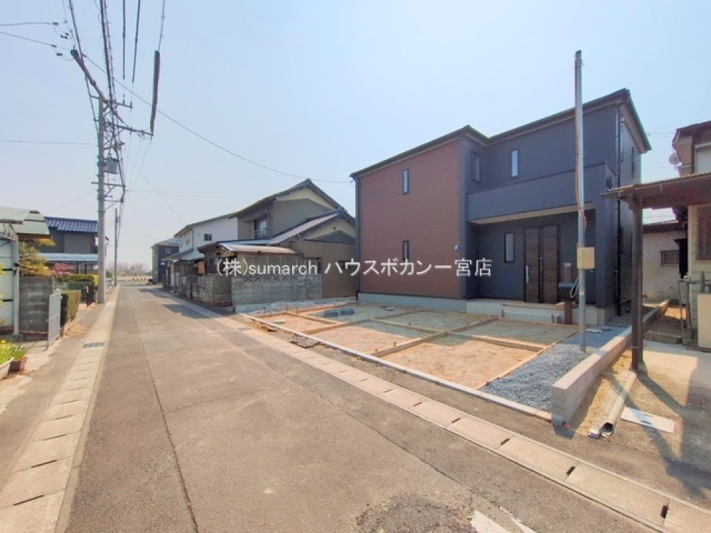 前面道路です！
