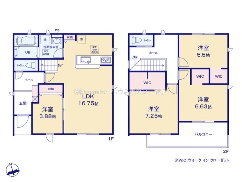 一宮市九品町　第2　全6棟　2号棟 画像4