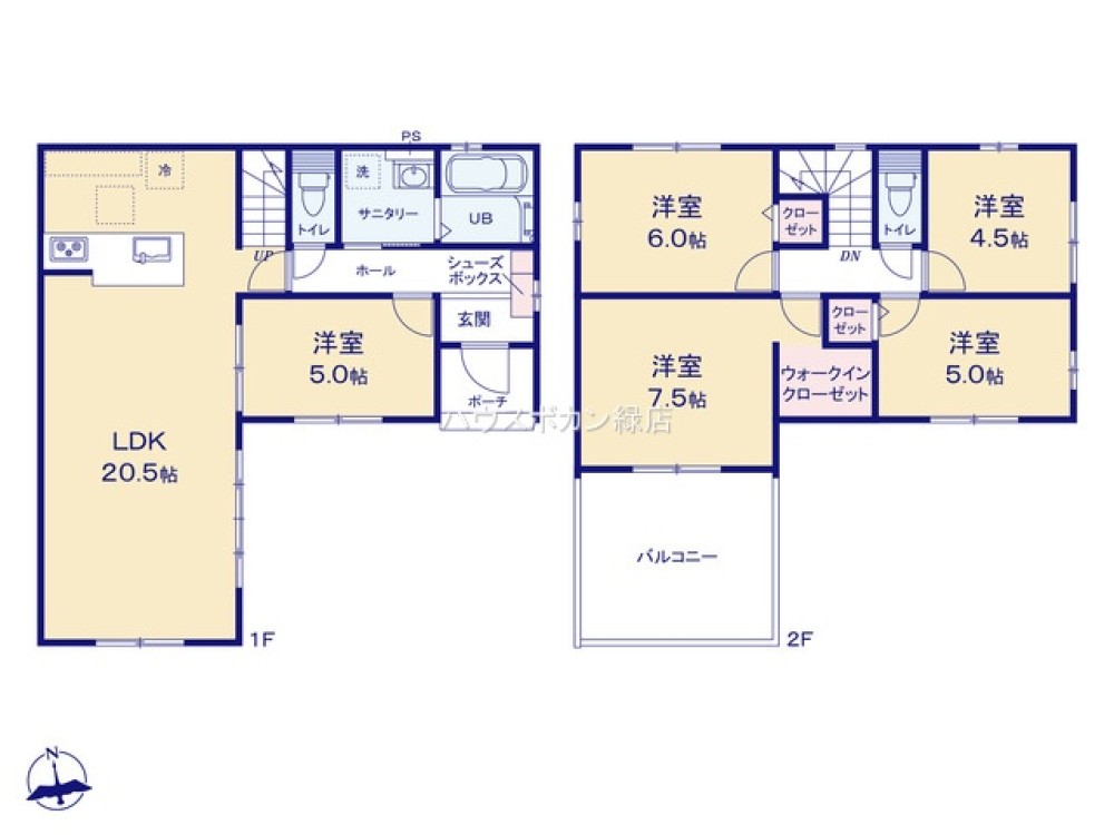 名古屋市天白区梅が丘　2期　全2棟　1号棟 画像4