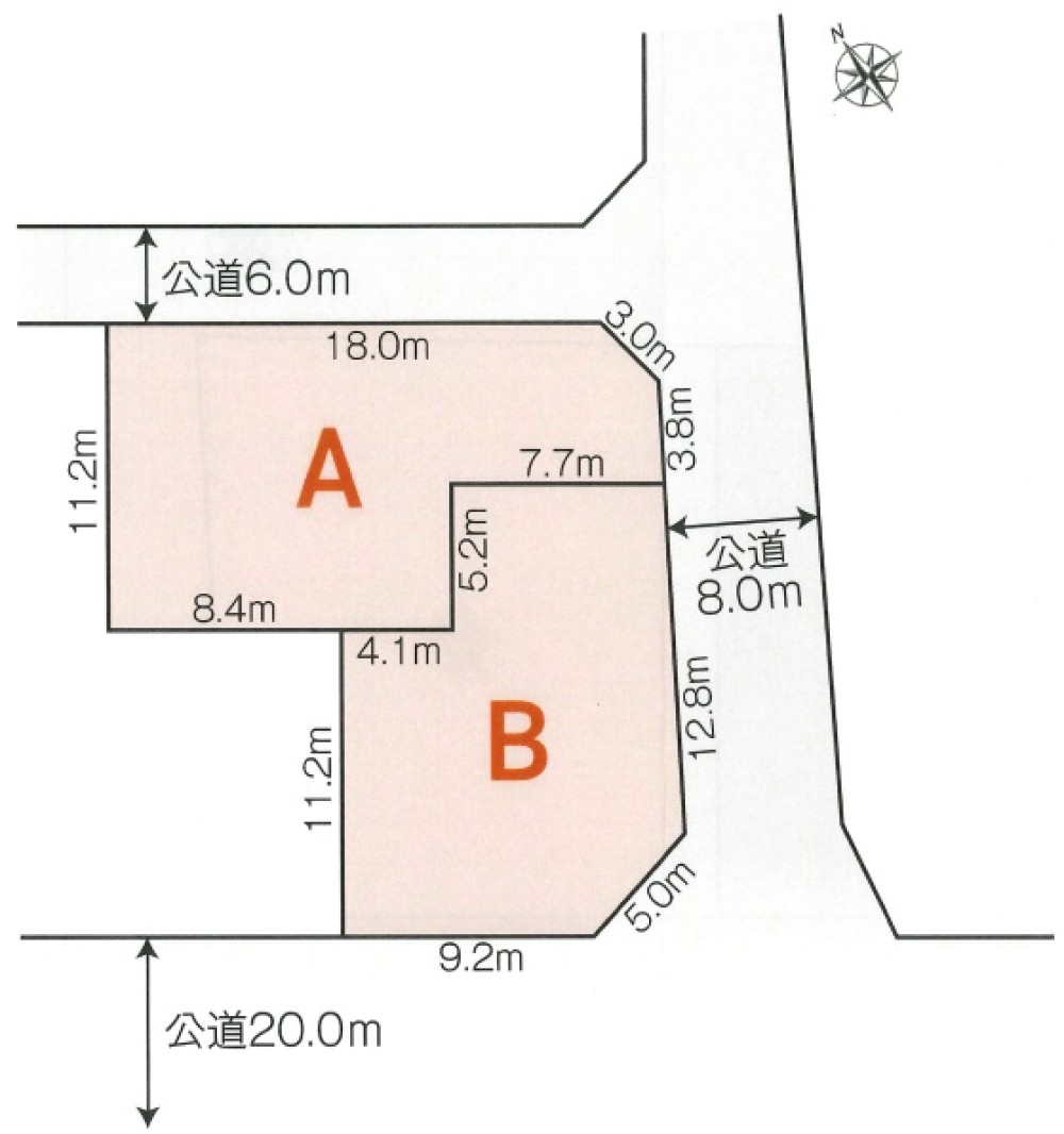 半田市西端町　全2区画　A号地 画像1