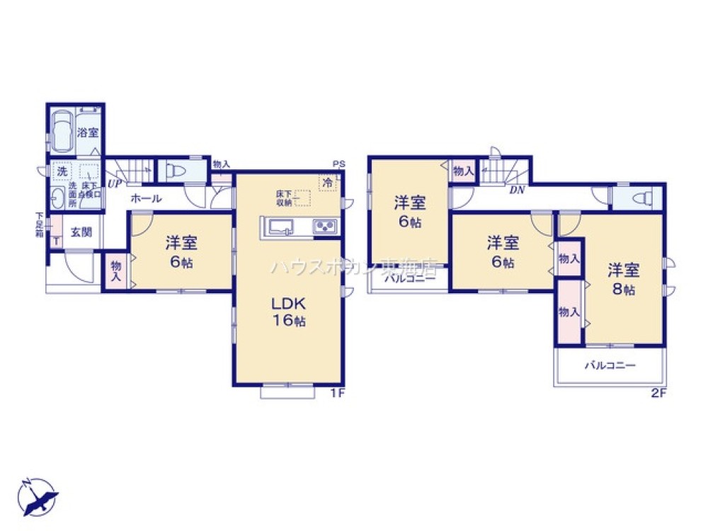 東海市養父町　全3区画　C区画 画像3