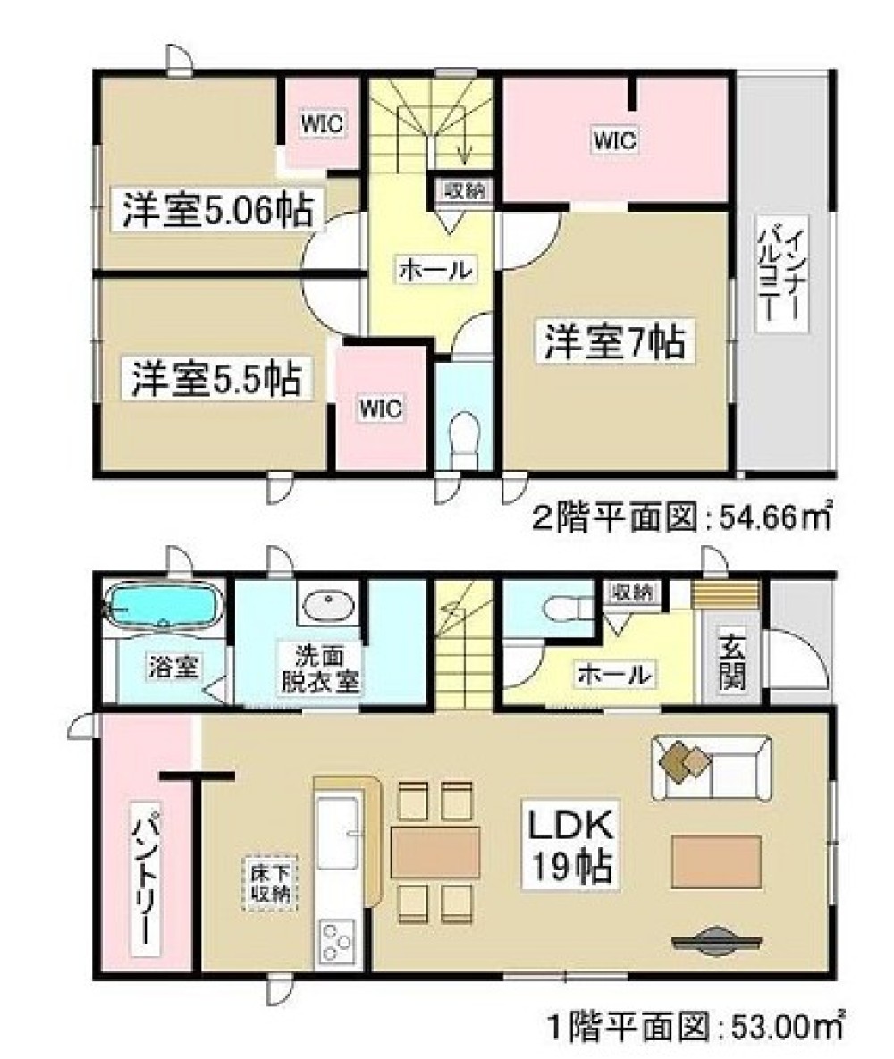碧南市沢渡町　全5棟　2号棟 画像2