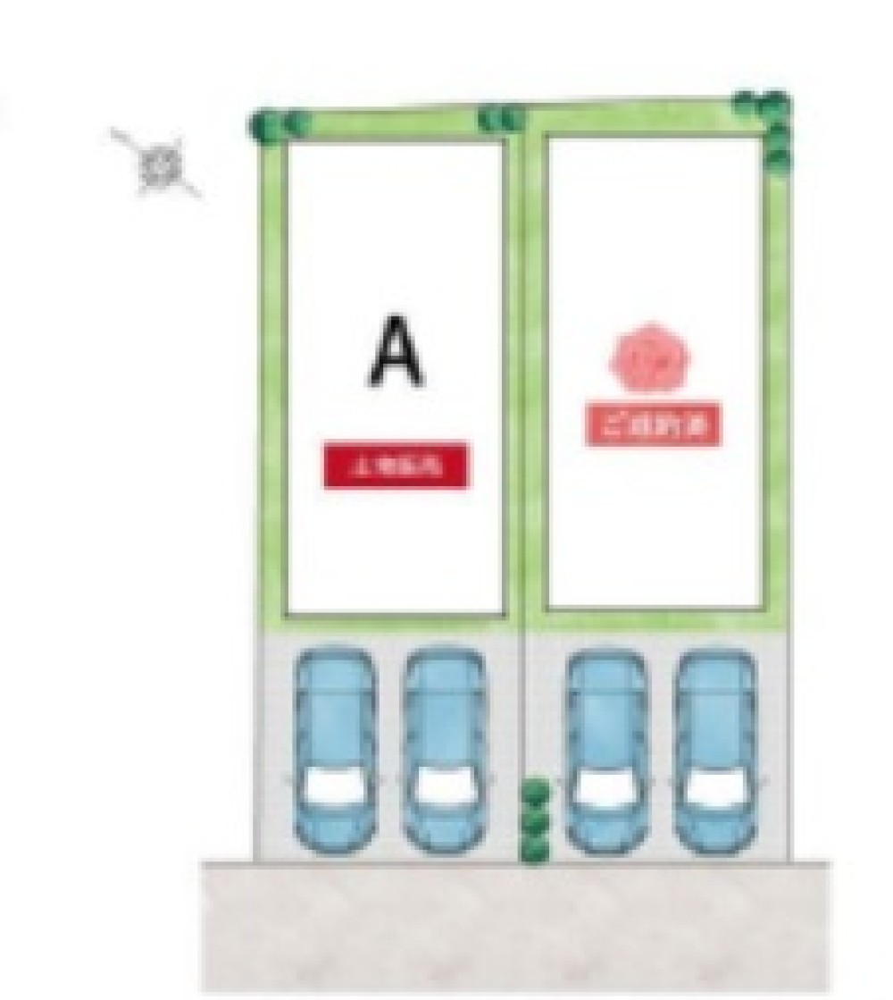 名古屋市名東区本郷三丁目　全2区画　A区画 画像1