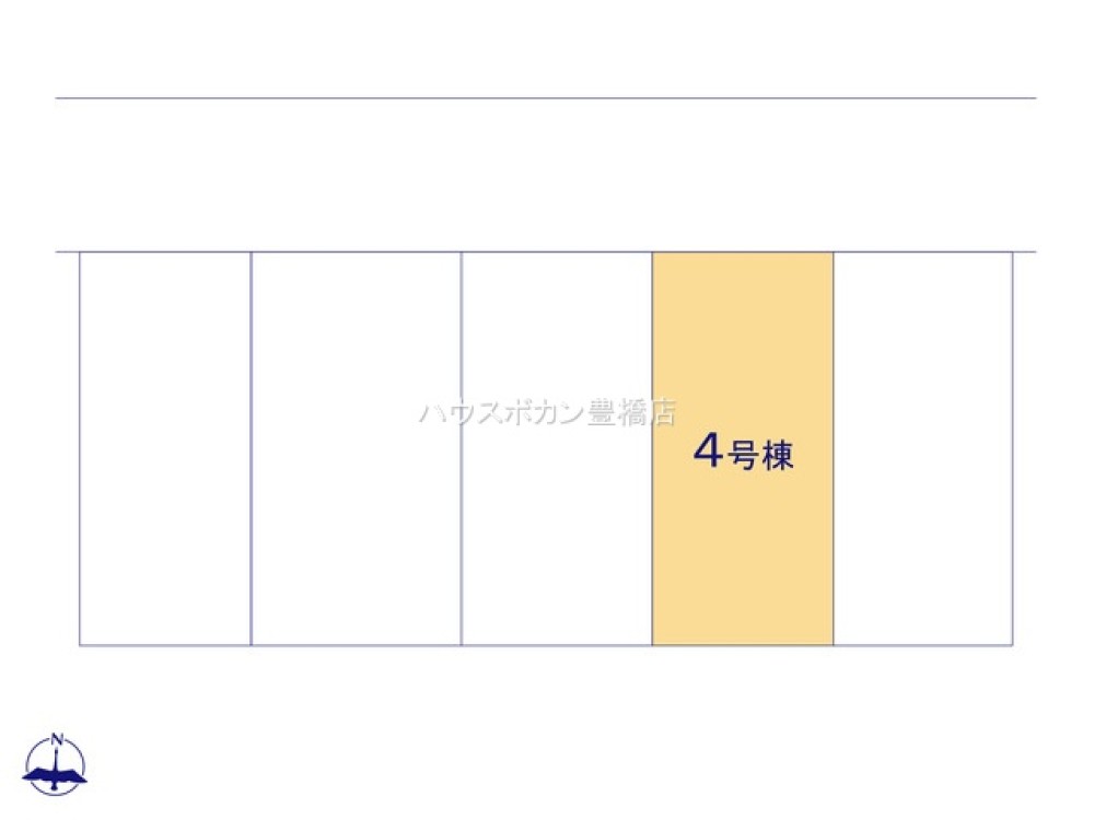 豊橋市多米中町58期　全5棟　4号棟 画像2